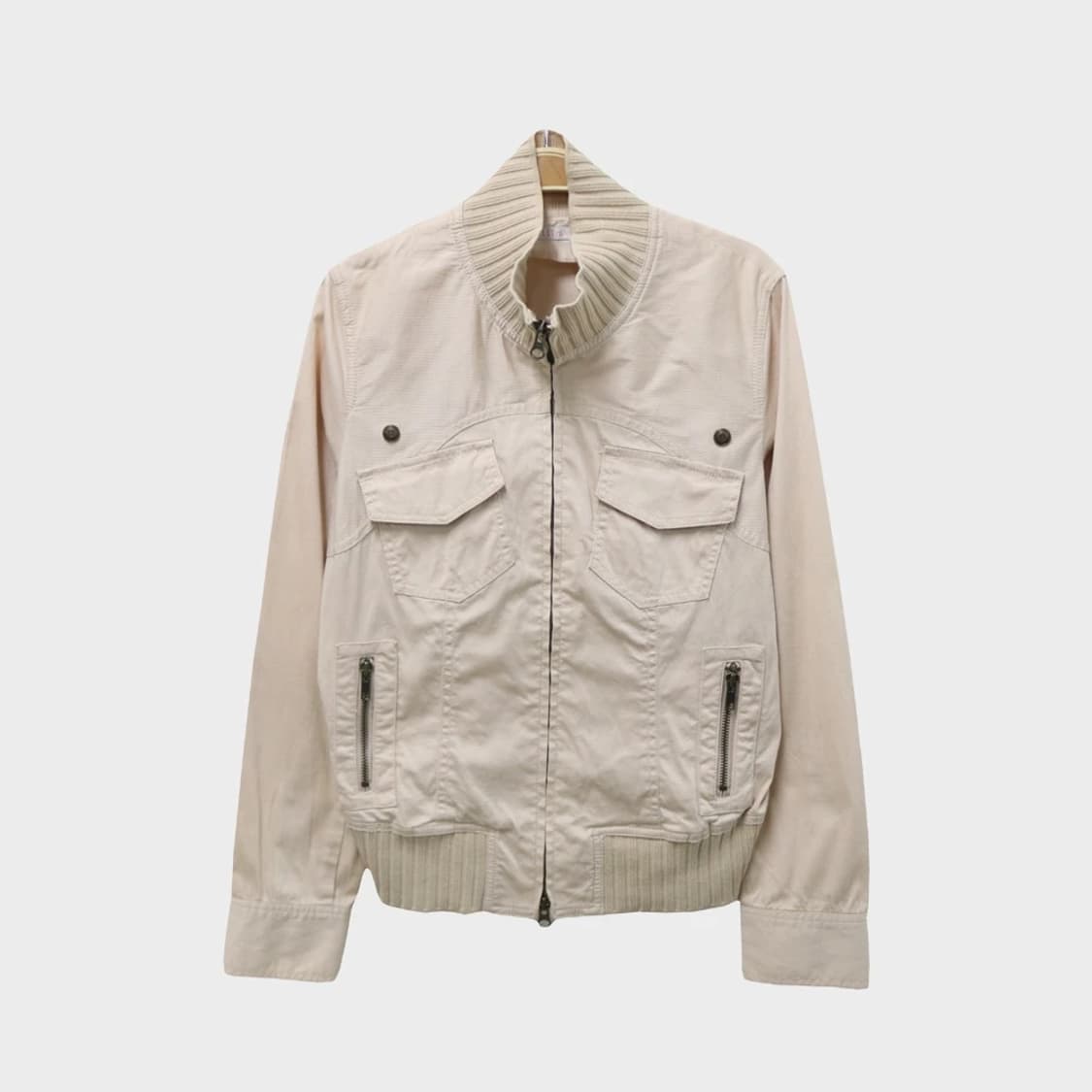 ELLEPLANETE 딸기우유 하이넥 블루종 63603 상품이미지1