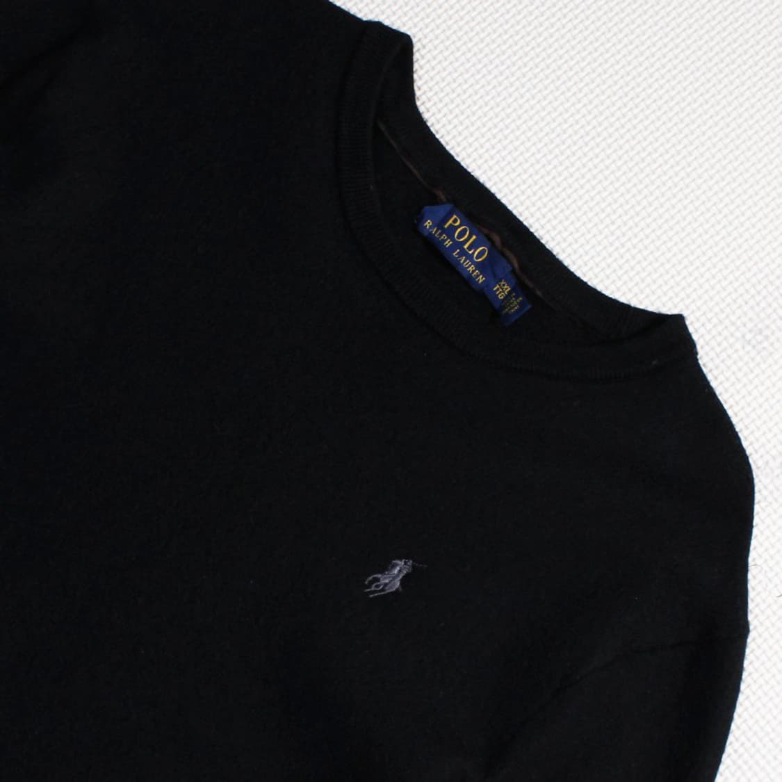 Polo 폴로 랄프로렌 블랙 라운드 니트 상품이미지3