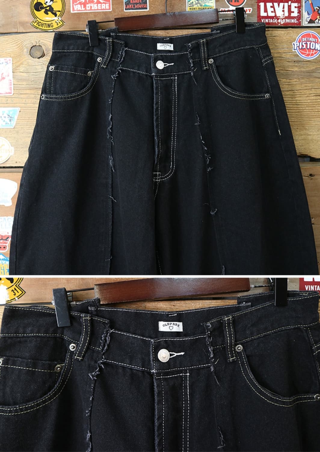 일본판 OLD PARK 올드 파크 리바이스 와이드 핏 커스텀 데님

 상품이미지3