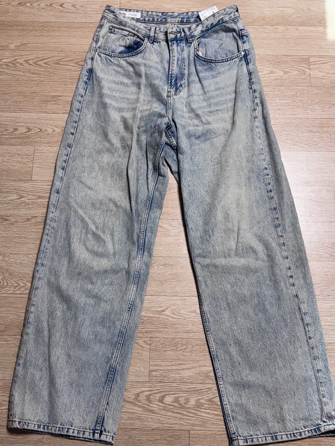 Zara 스트레이트 데님 팬츠 상품이미지1