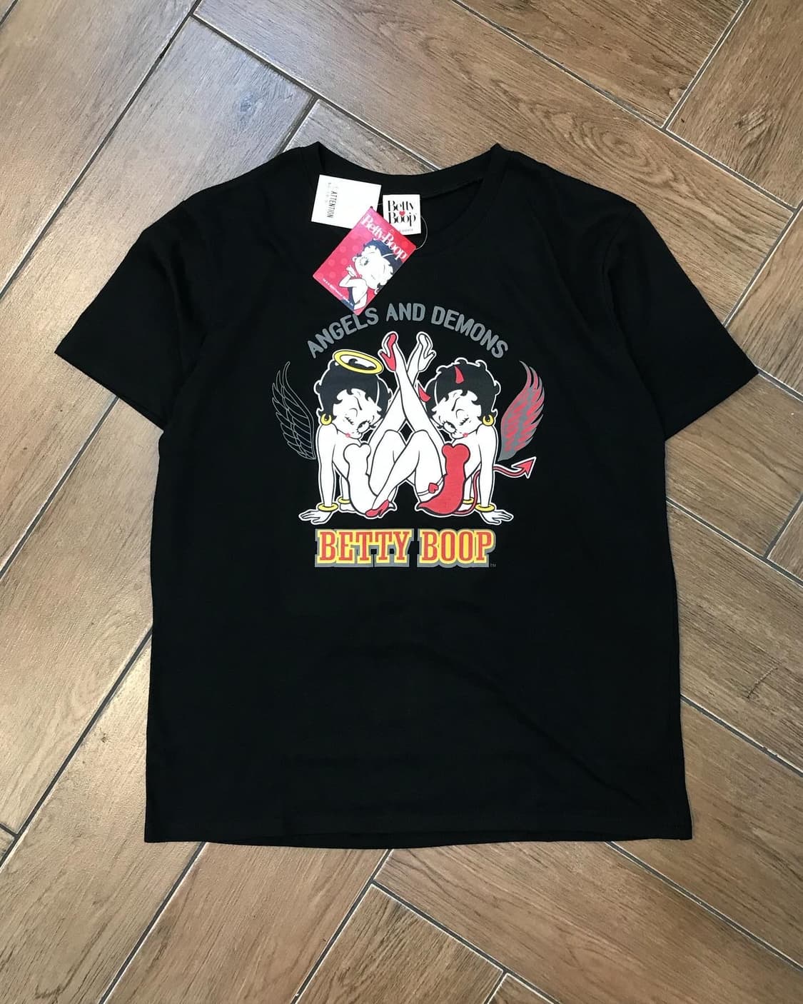 Betty Boop Printing T-shirt ( 새상품 ) 상품이미지7