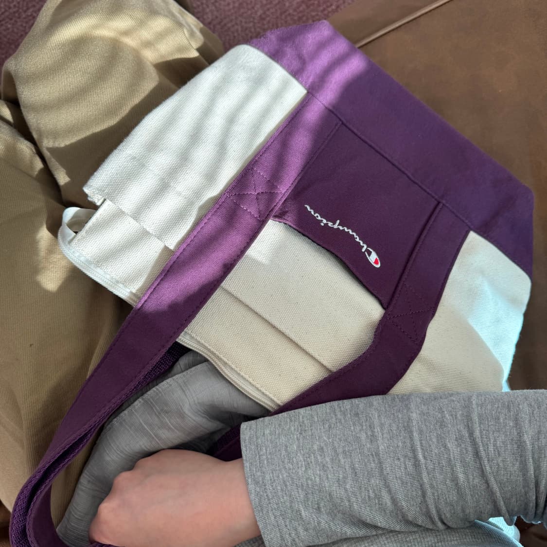 CHAMPION 챔피온 캔버스 토트백 상품이미지4