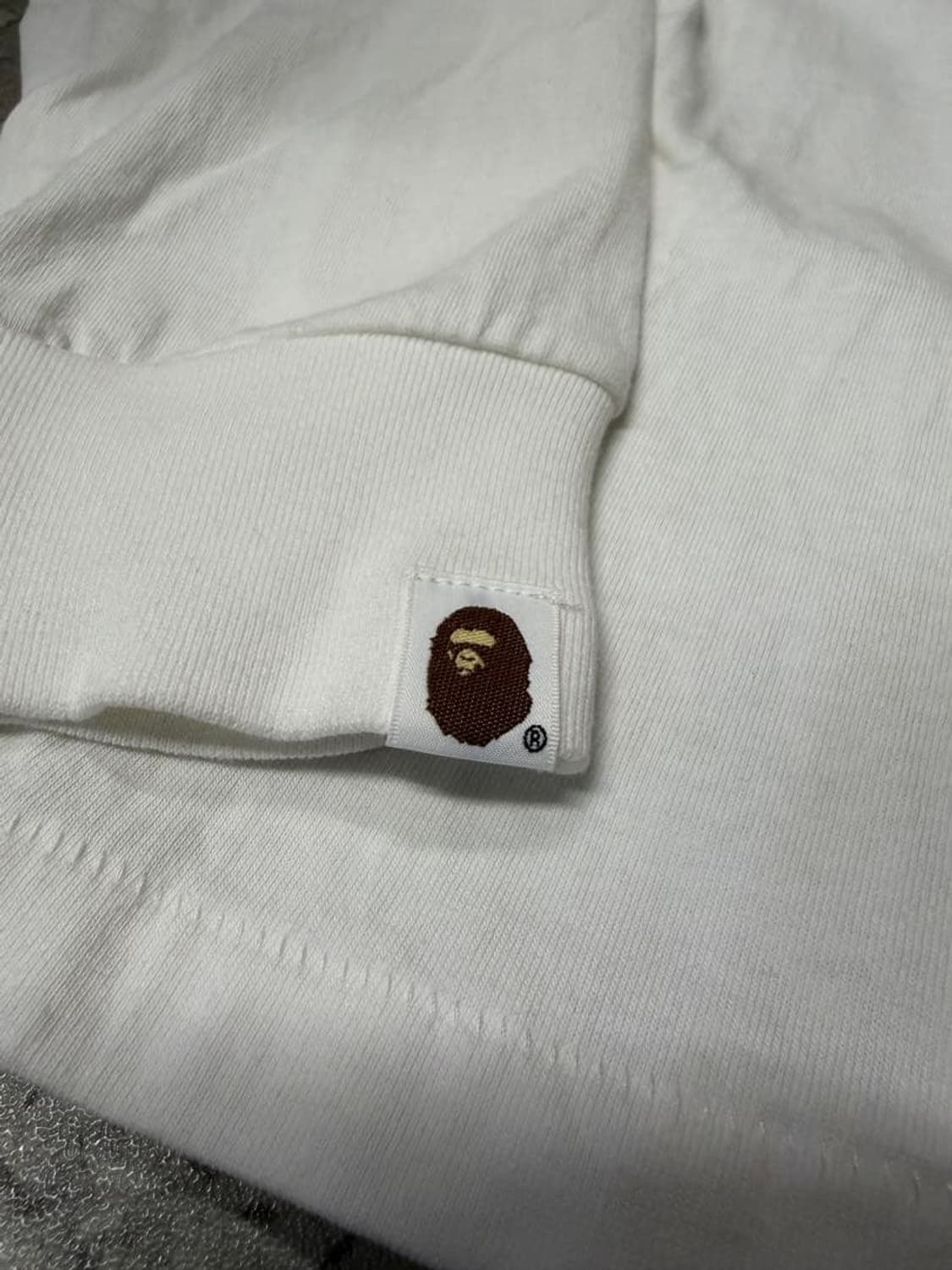 베이프 ABC 카모 빅 에이프 헤드 롱슬리브 티셔츠 상품이미지5