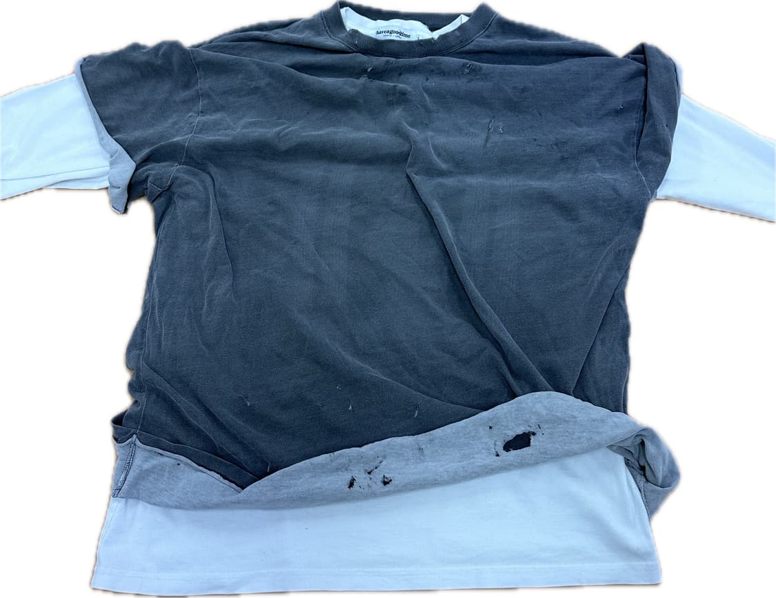 [4QW] Reconstructed Layered T-shirt 상품이미지1