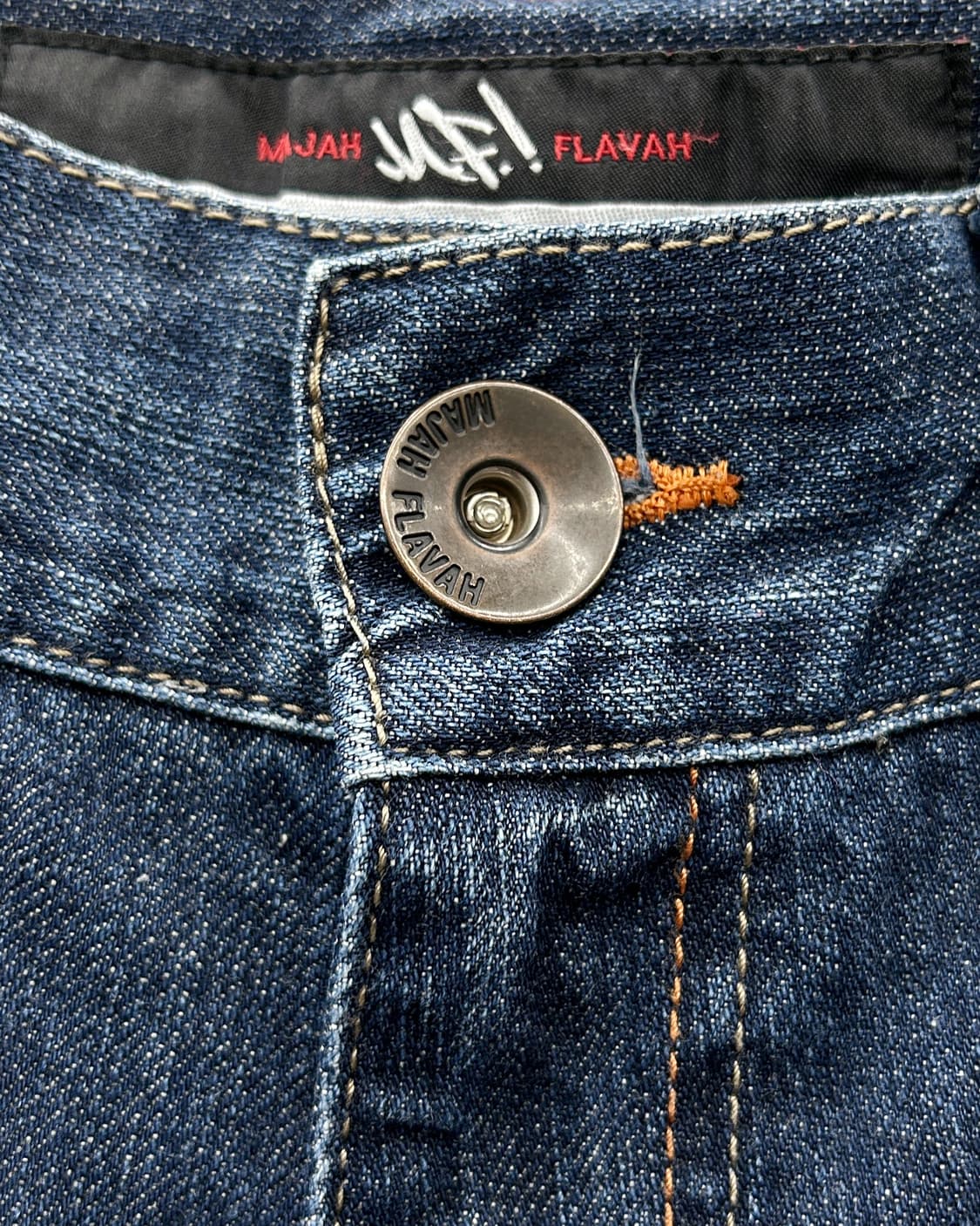 마자 플라바 00s 카고 포켓 워시드 데님 팬츠 상품이미지7