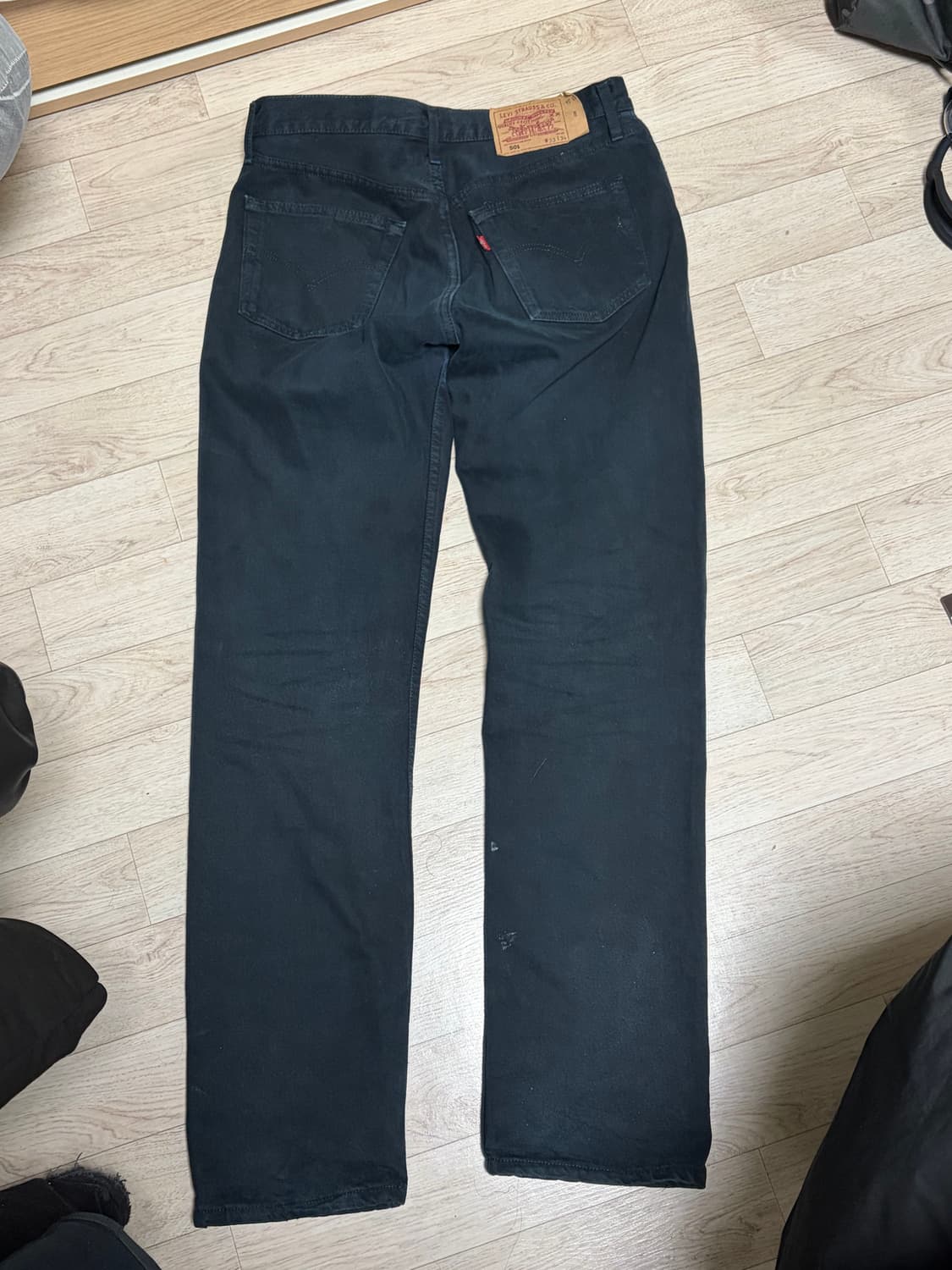 리바이스 501 흑청 상품이미지2