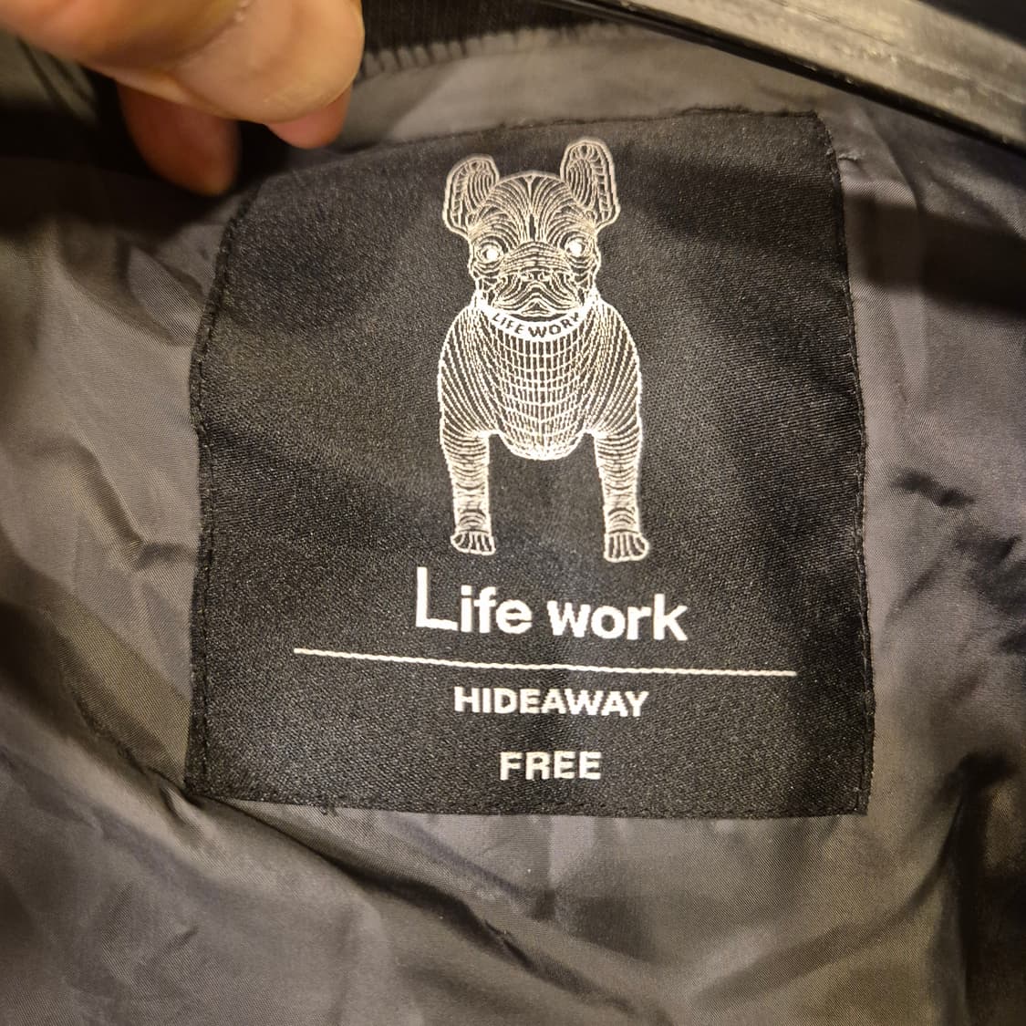 여성-FREE 라이프워크 블랙 심플 밍스타 미들자켓  상품이미지3