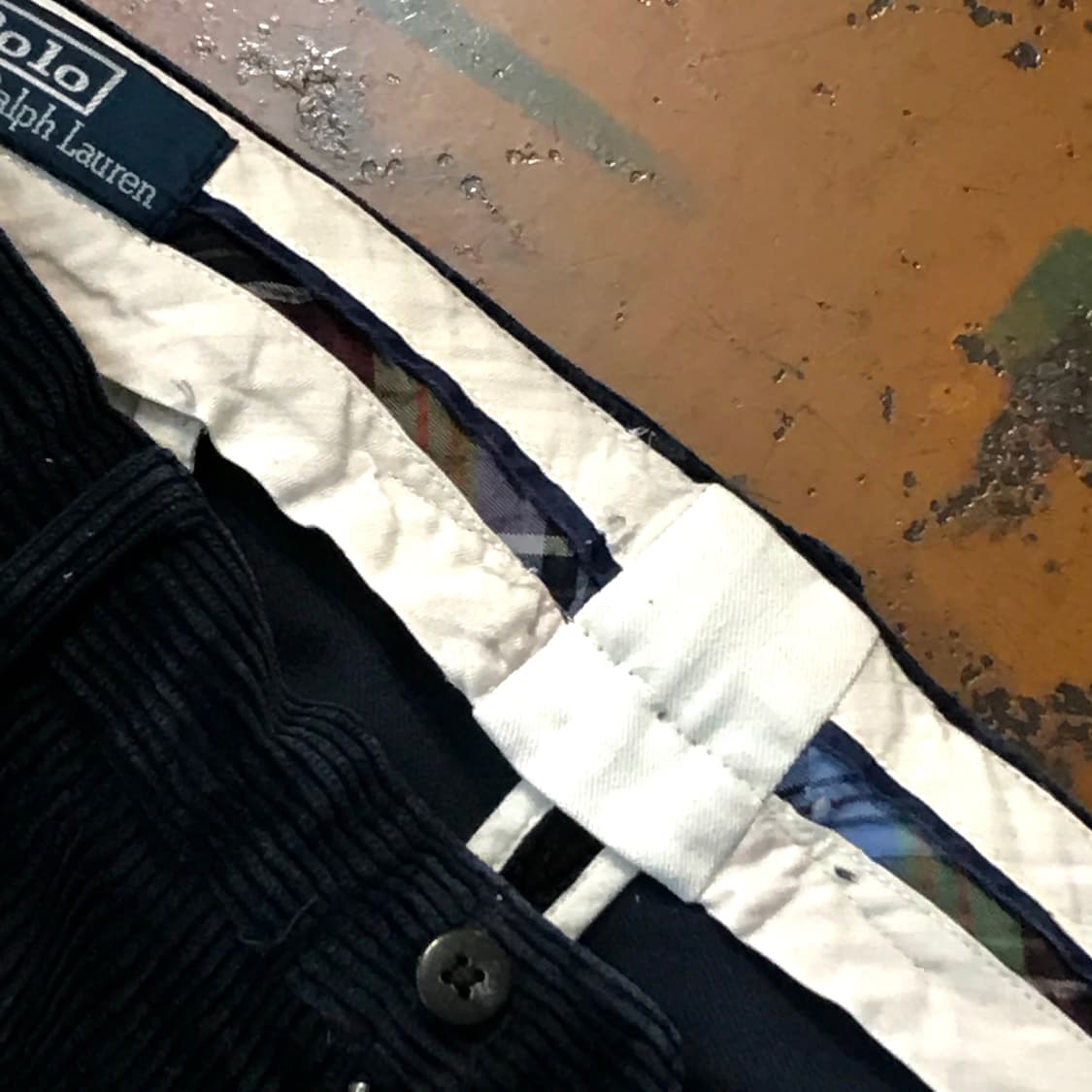 폴로랄프로렌 네이비 코듀로이 팬츠 허리 35 사이즈  상품이미지6