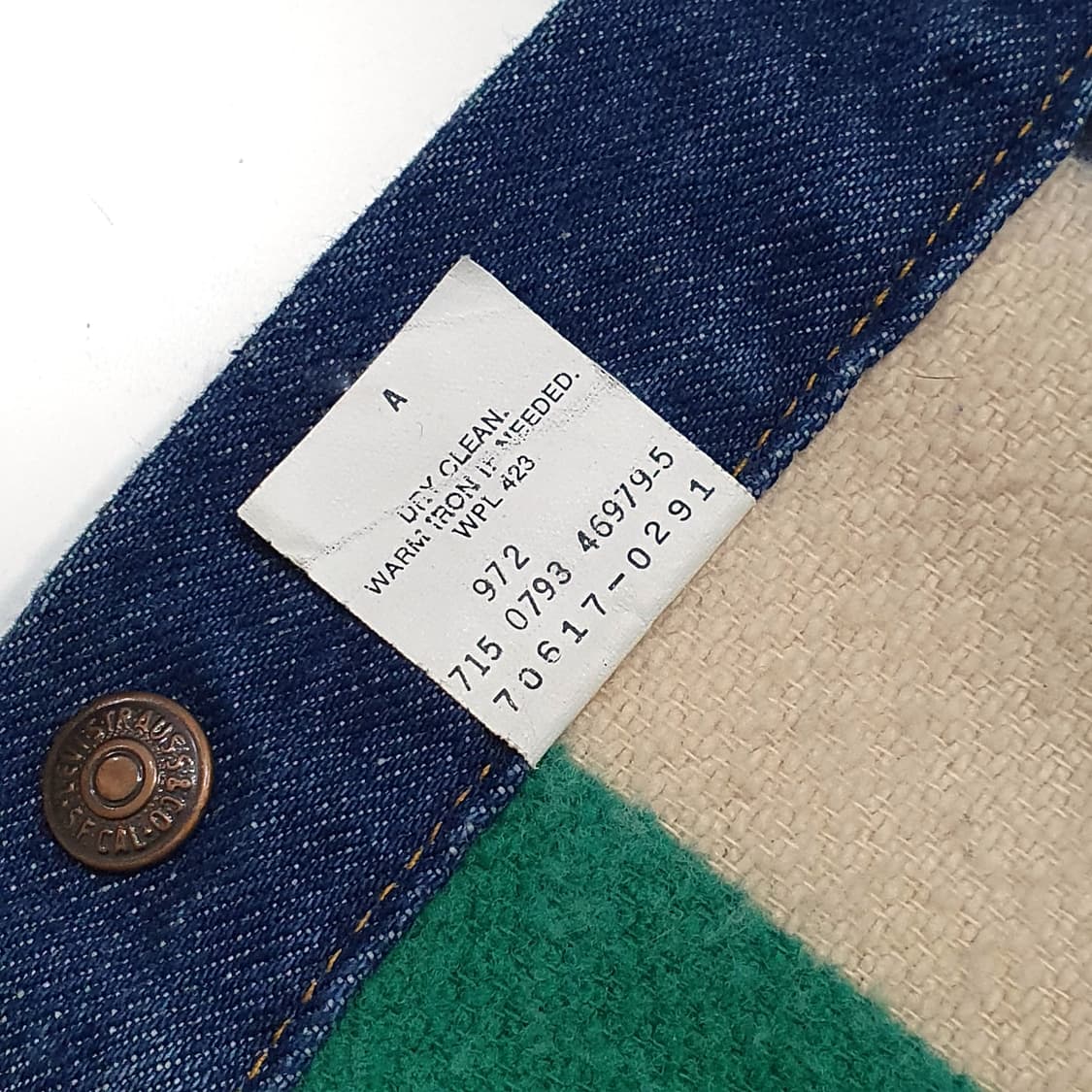 리바이스 hudsons bay 90s 리버서블 트러커 L (110) 상품이미지10