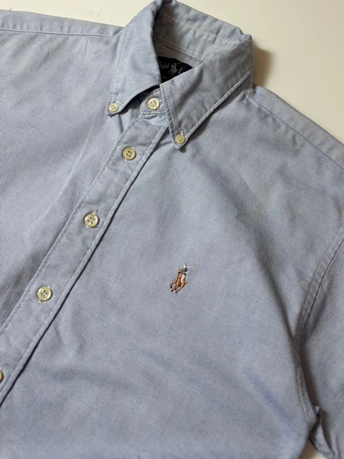 폴로 랄프로렌 버튼다운 옥스포드 반팔 셔츠 PN9562 상품이미지3