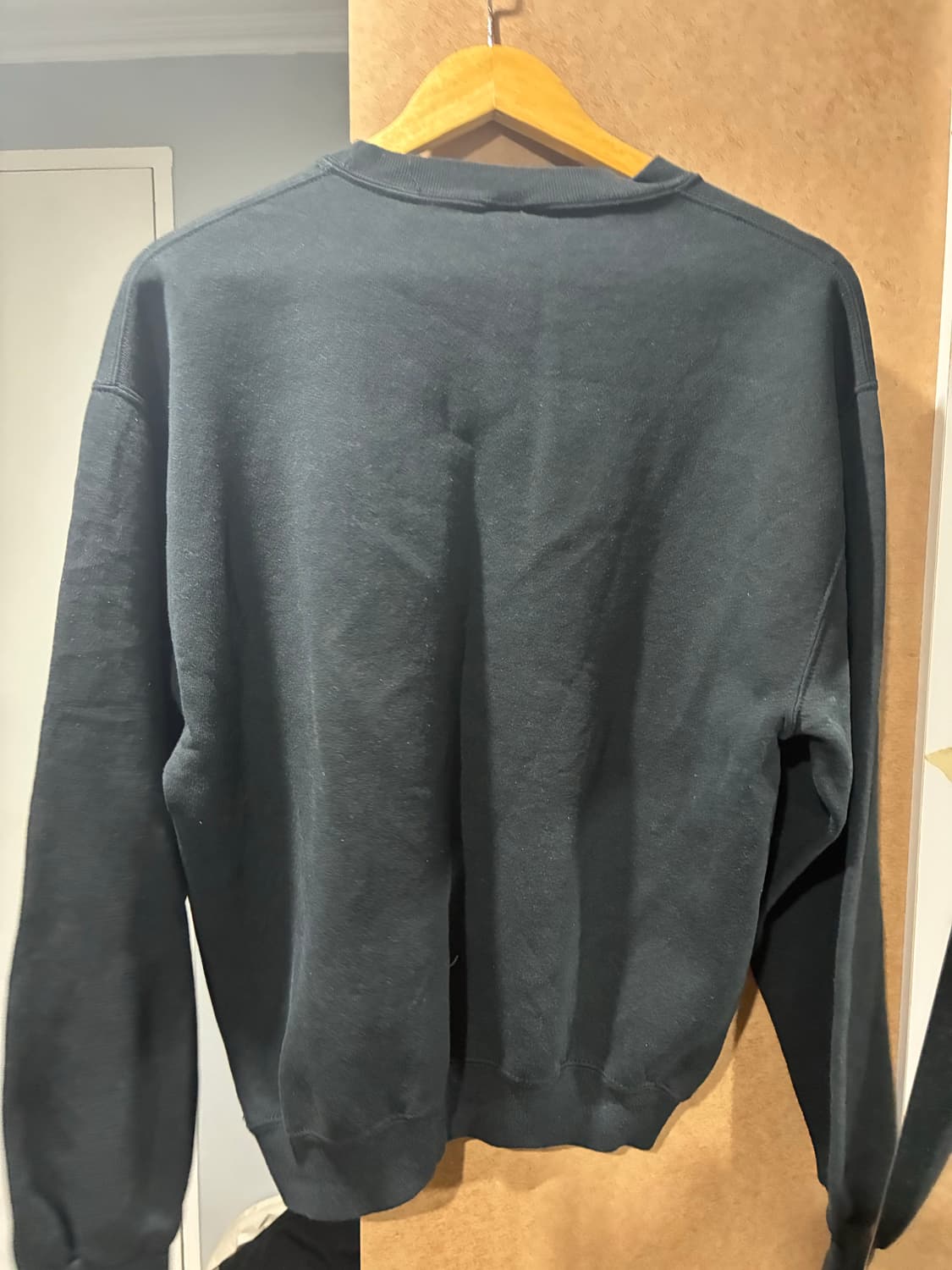 90s 러셀 스웻 블랙 M 상품이미지2