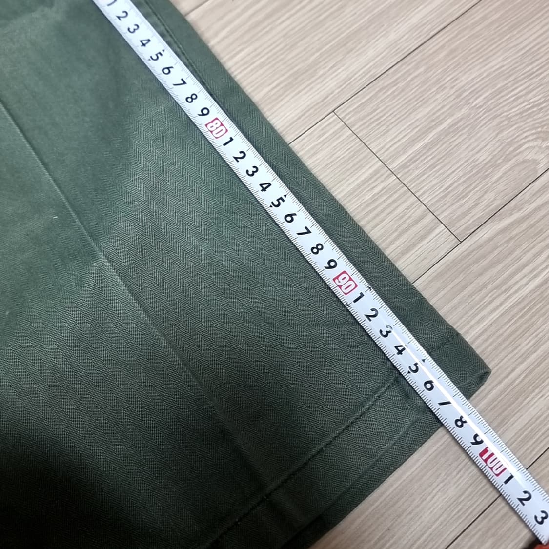 빈티지 80s 오리지널 밀리터리 hbt 퍼티그 바지(실측) 상품이미지9