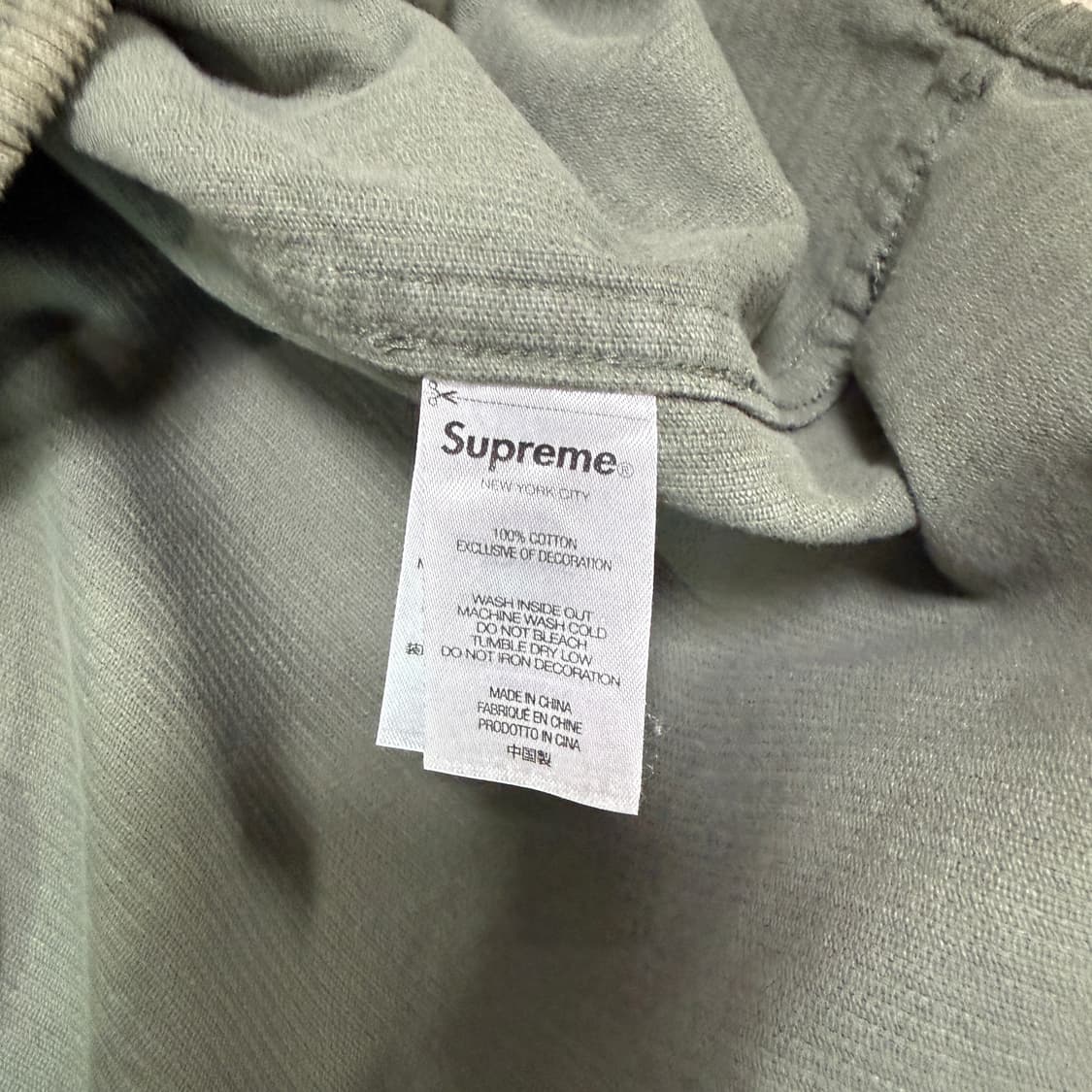 슈프림 곤즈 코듀로이 워크 셔츠 상품이미지6