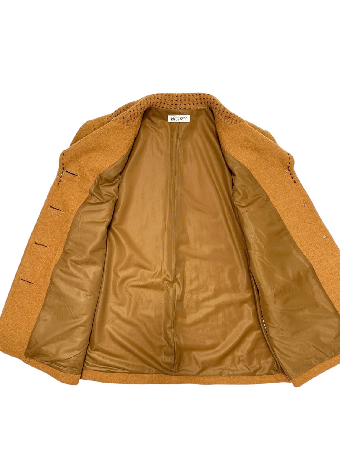 Bronzer Punching Detail Wool Jacket 상품이미지4