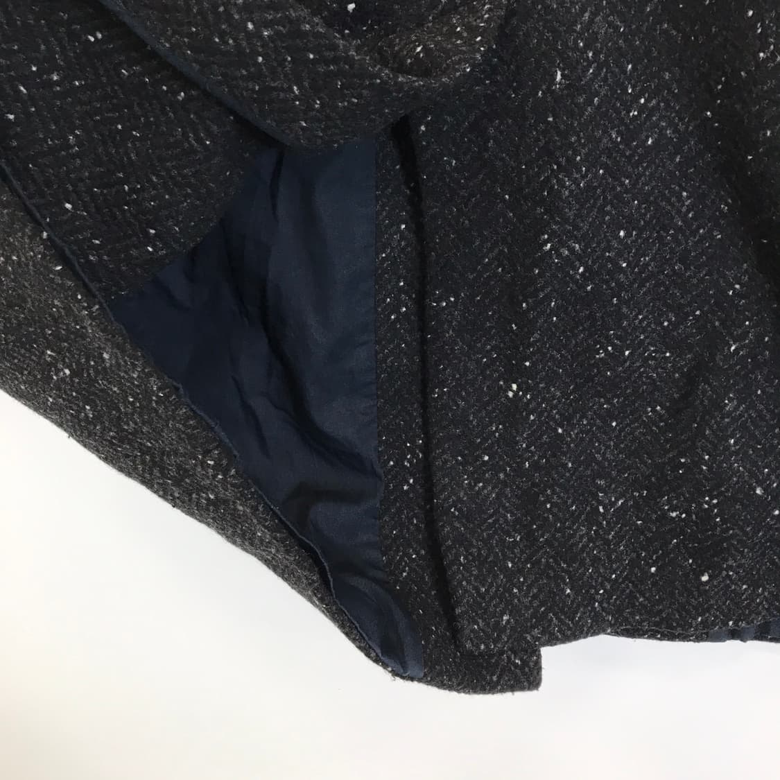 캘빈클라인 90s 울트위드 헤비울 모직코트 [남성105] 상품이미지5