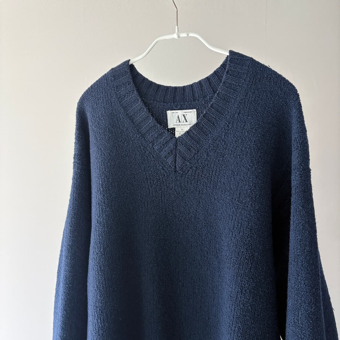  ▫️Armani Exchange Wool V-Neck Knit 상품이미지4