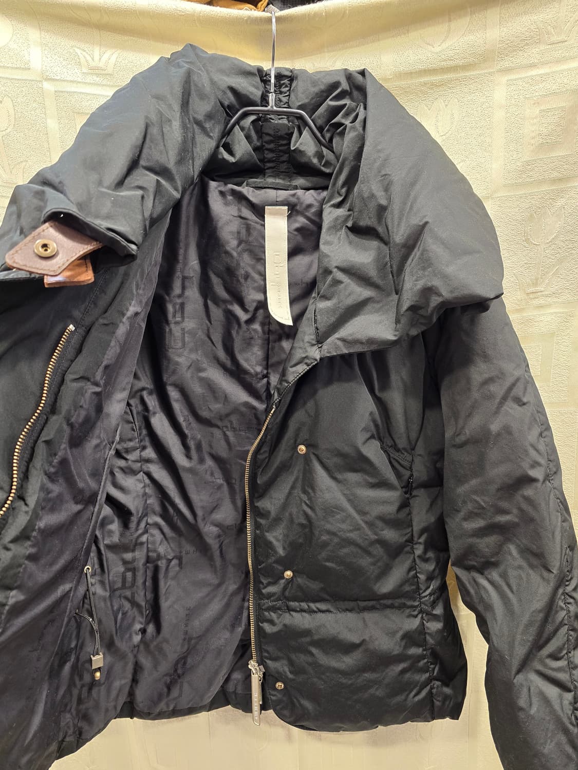 cby 블랙 구스다운 패딩 숏패딩 자켓 46 (66~77) 상품이미지8