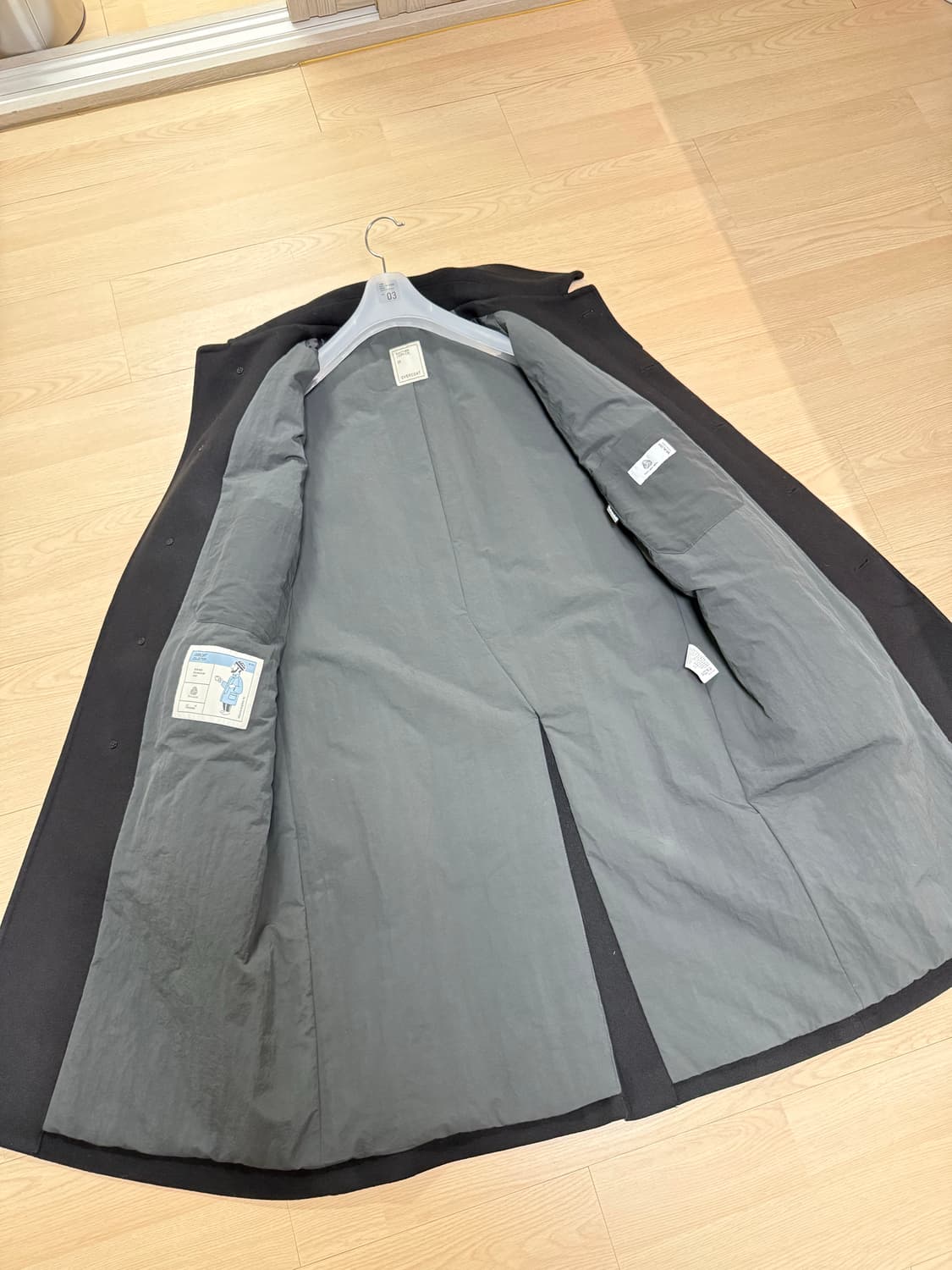 22Aw Voyager Balmacaan Coat (Black) 상품이미지8