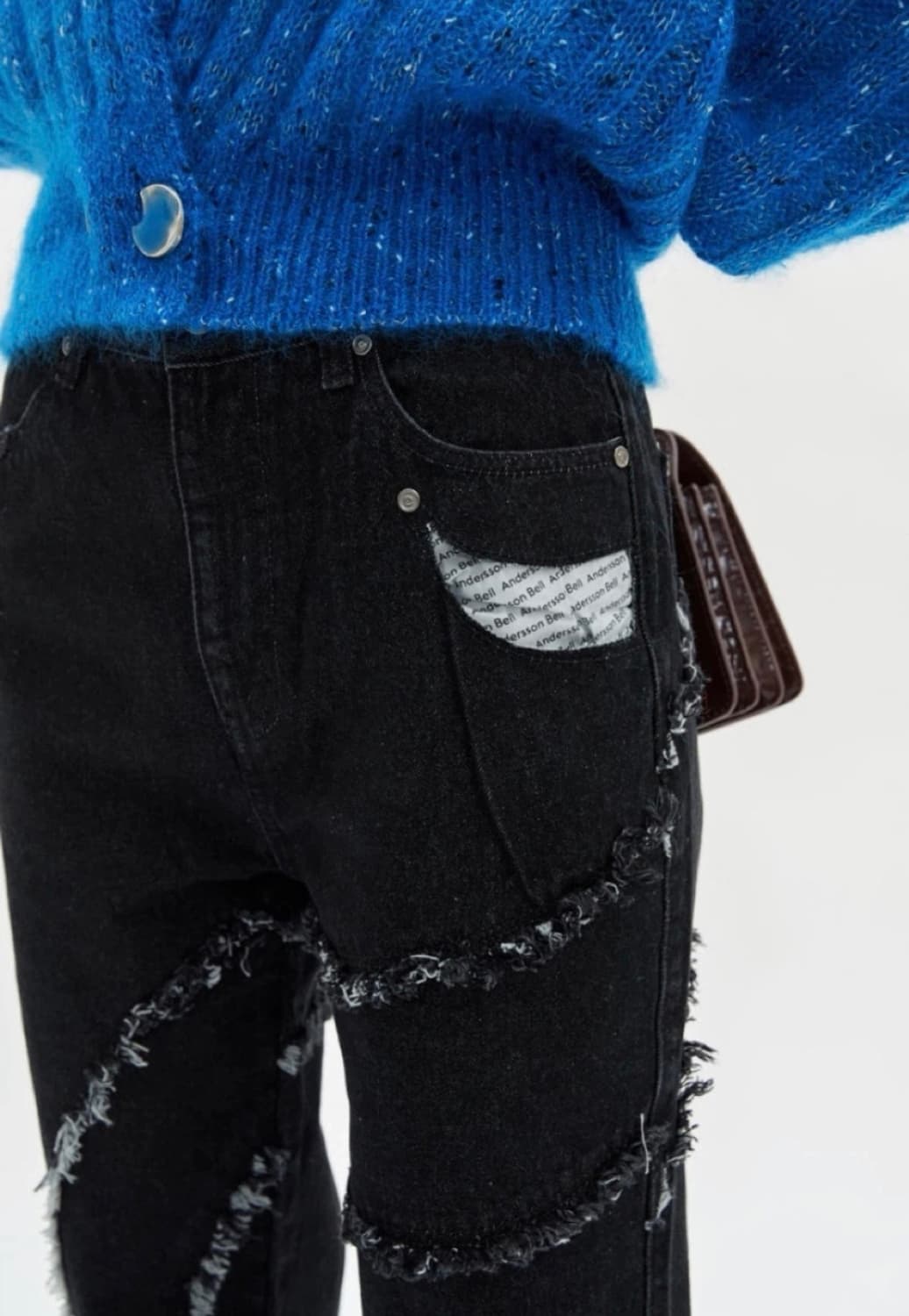 앤더슨벨 블랙팬츠 상품이미지6