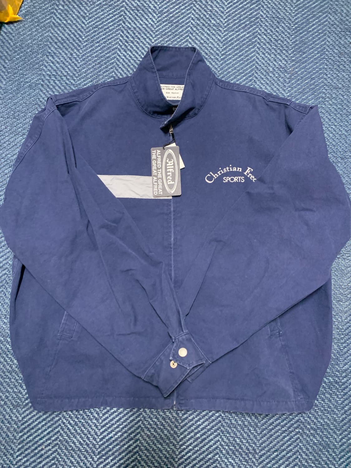 알프레드 크리스챤프레드 블루종 네이비 m 상품이미지1