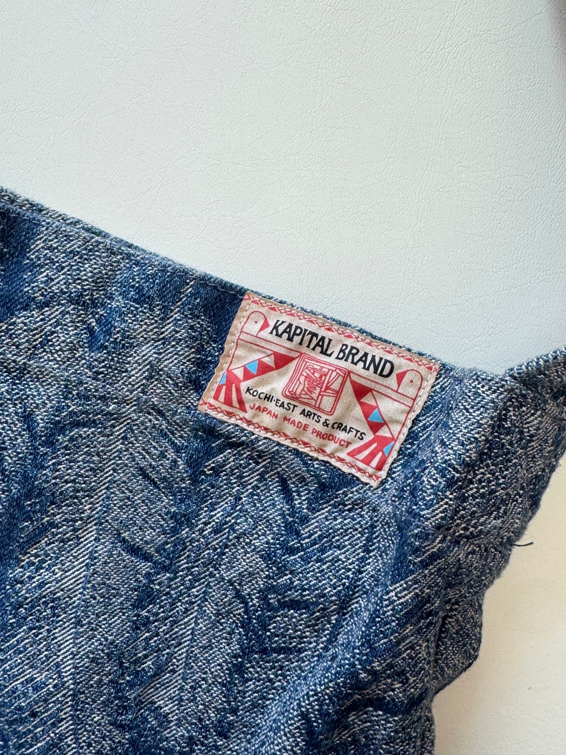 캐피탈 kapital 맥파이 데님 메디슨백 스몰 상품이미지2