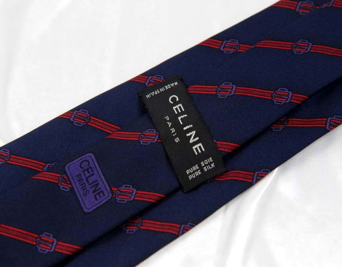 셀린느 8.2cm A등급 명품넥타이 CELINE 상품이미지3