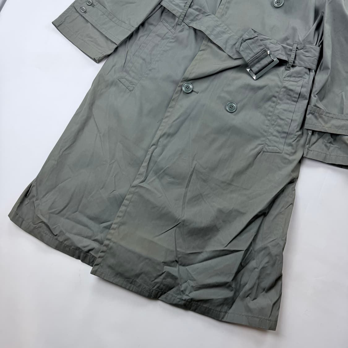 1971 US Army 미군 레인 트렌치 코트 상품이미지4