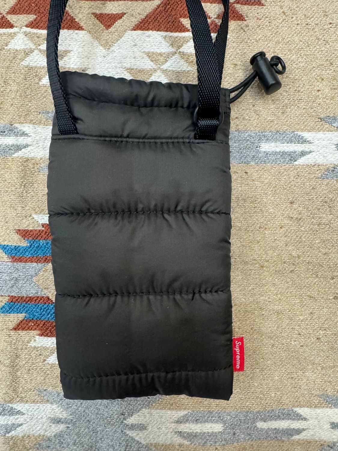 [OS] 슈프림 퍼퍼 넥 파우치 블랙 - 22FW 상품이미지3