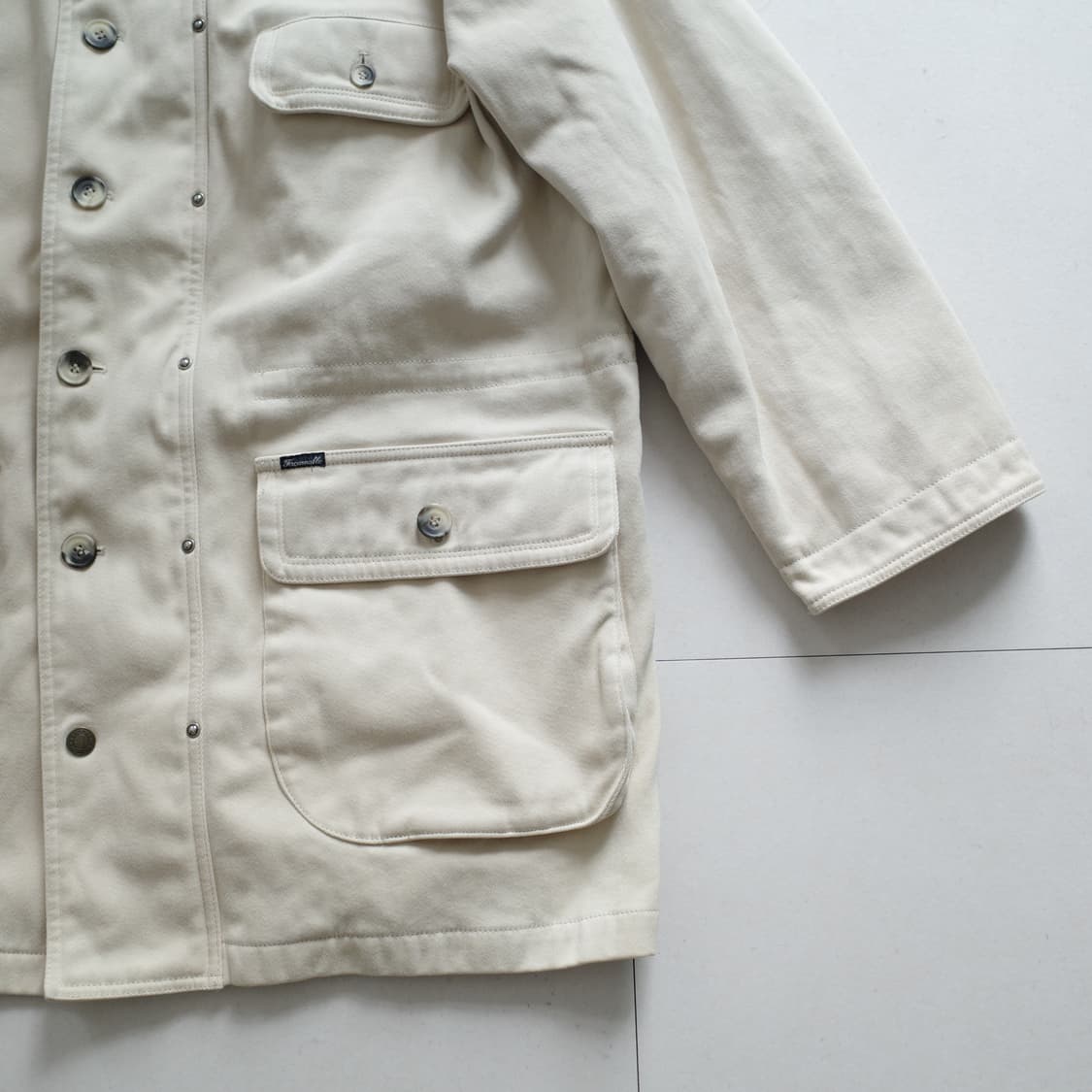 90s 파쏘나블(faconnable) 울라이닝 필드 헌팅 자켓 상품이미지3