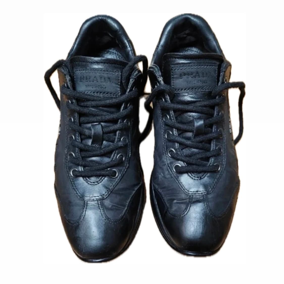 Prada Black Nylon Low Sneakers  상품이미지1