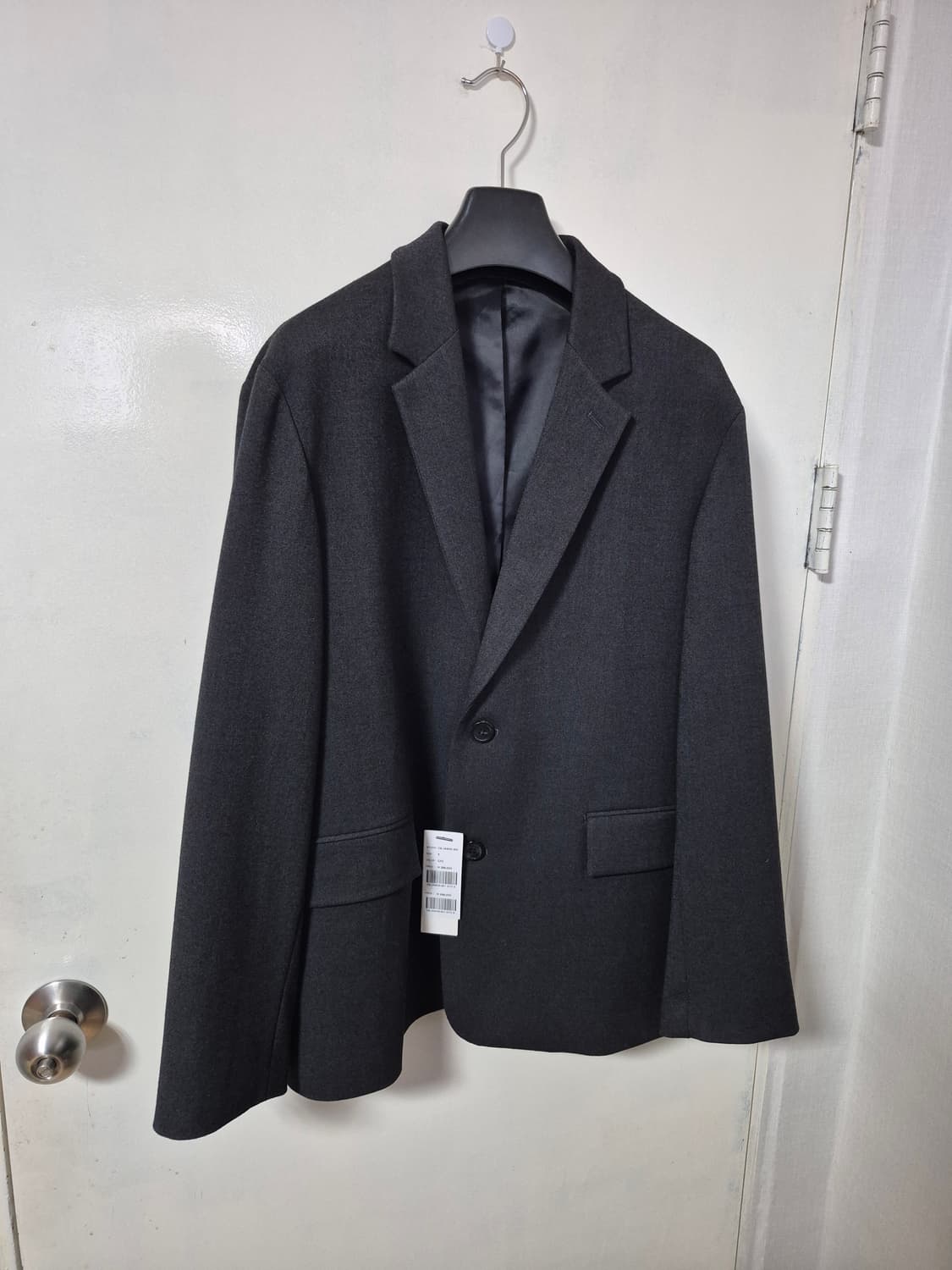 25FW 커스텀멜로우 Grey Loose Fit Setup Jacket 상품이미지3