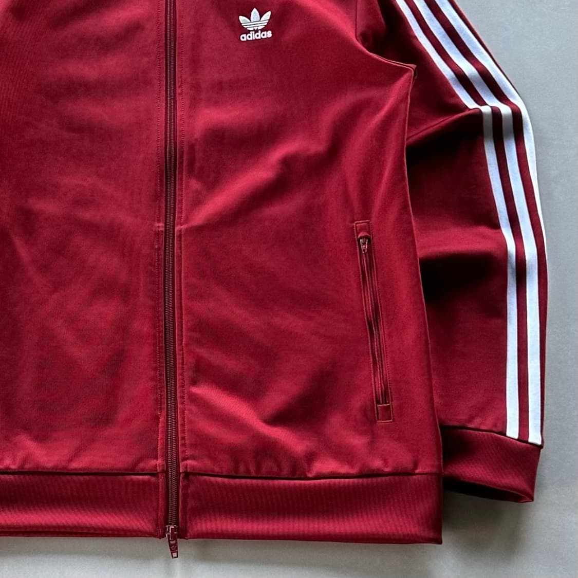 [L]아디다스 베켄바우어 버건디 트랙탑 져지 상품이미지4
