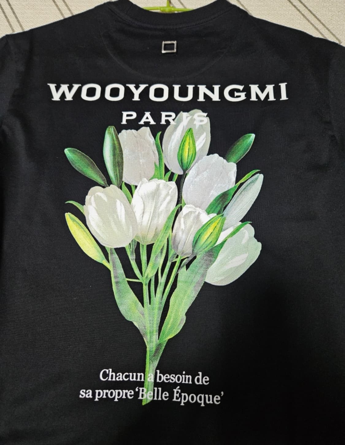 우영미 플라워 반팔 52 사이즈 상품이미지2