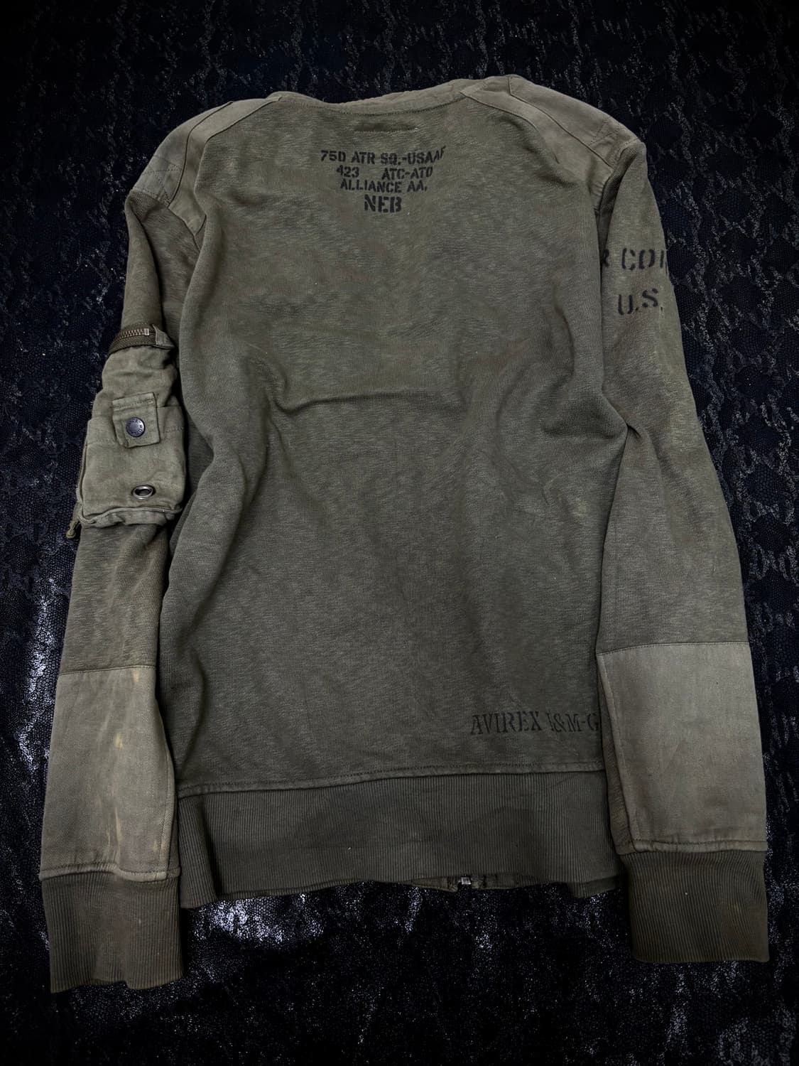 “Avirex” 00’s Cargo Pocket Grunge Mood J 상품이미지4