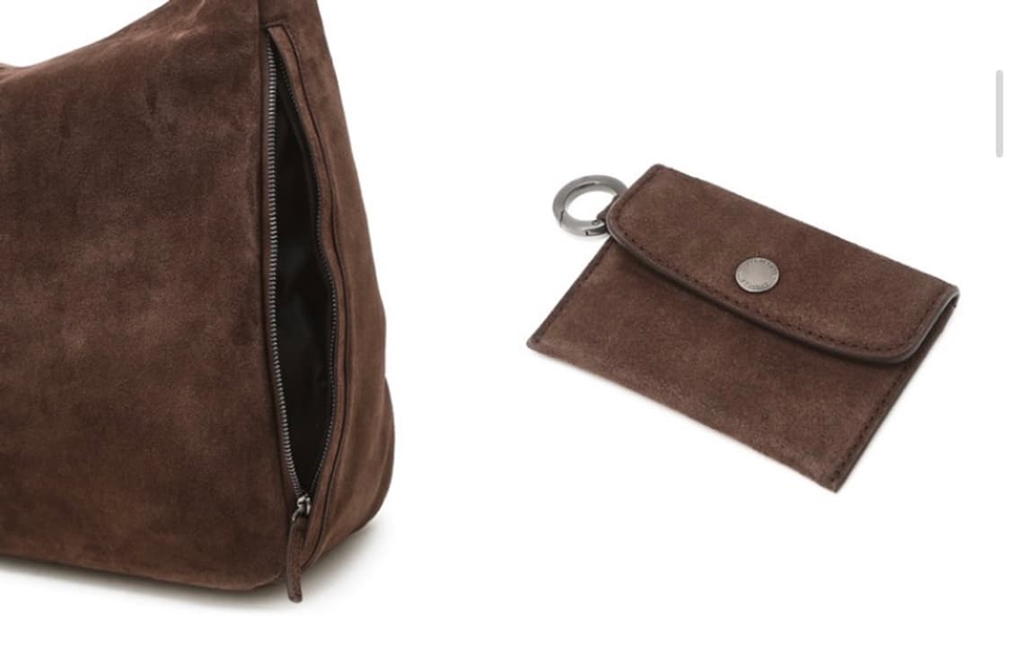 새상품,풀박스) 질스튜어트 이탈리아 천연 스웨이드 가죽 숄더백, 크로스백 상품이미지8