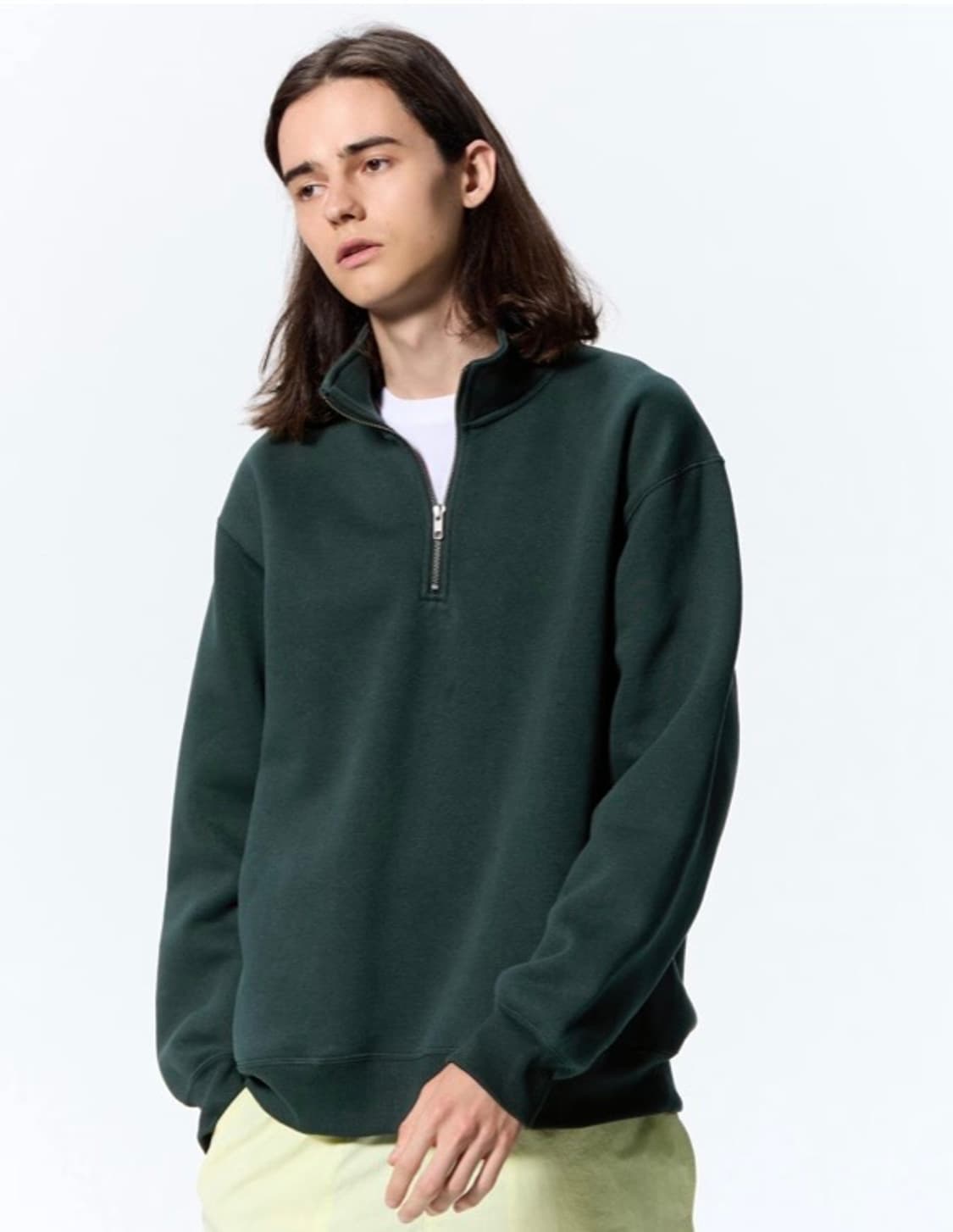 GU 헤비웨이트 스웻 하프 집업 상품이미지3