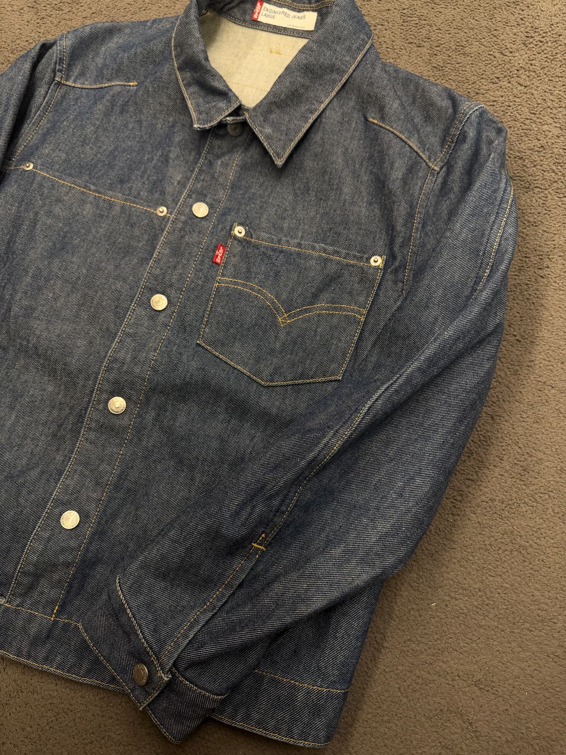 리바이스 엔지니어드 트러커 자켓 처분 L  상품이미지2