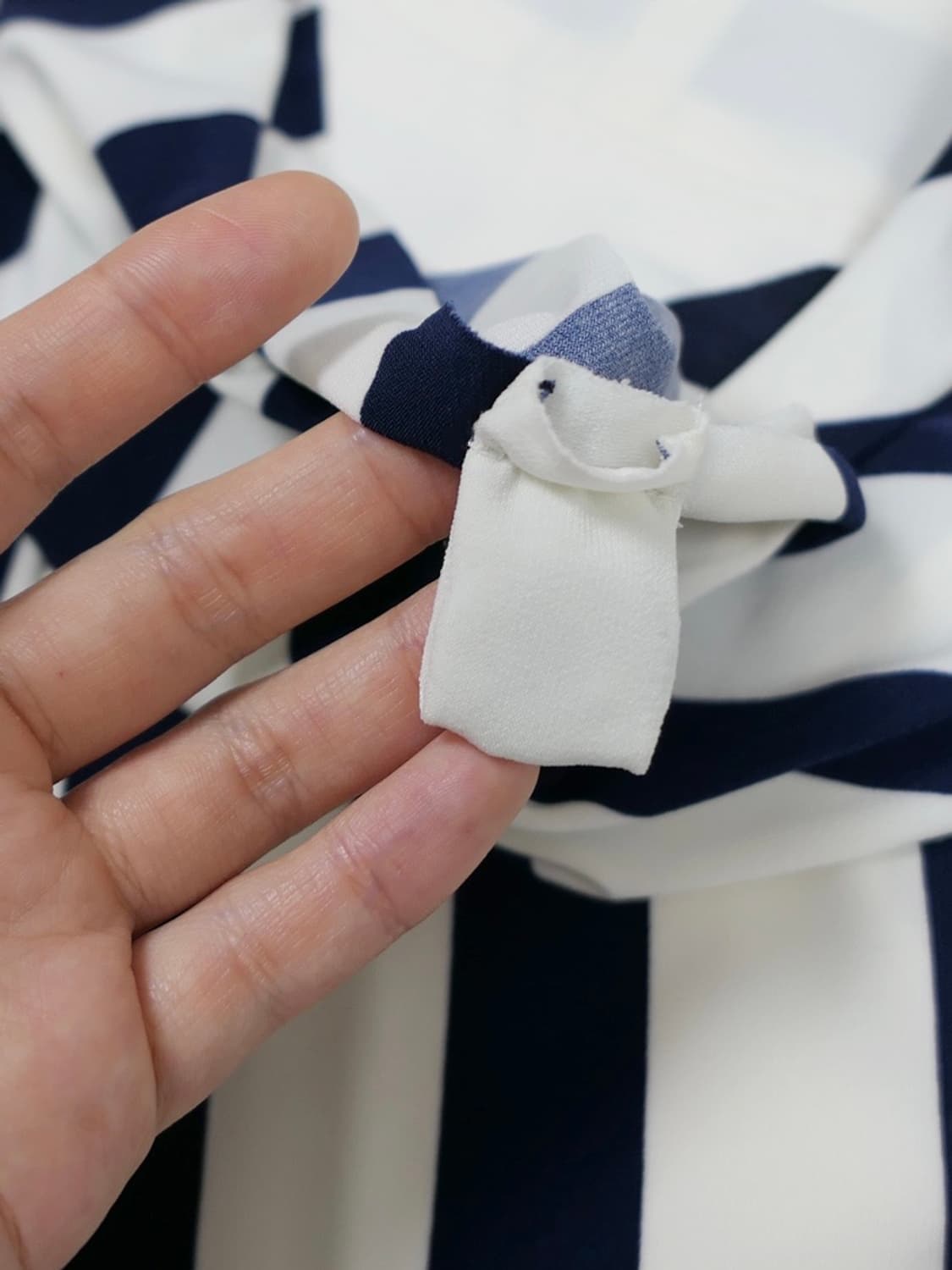 Ralph Lauren Dress navy stripe 상품이미지5