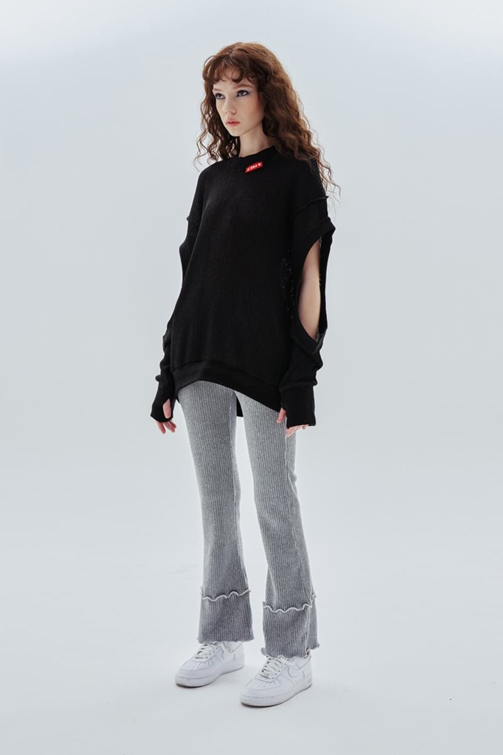 Bfeep 비피피 long hole warmer knit 상품이미지2