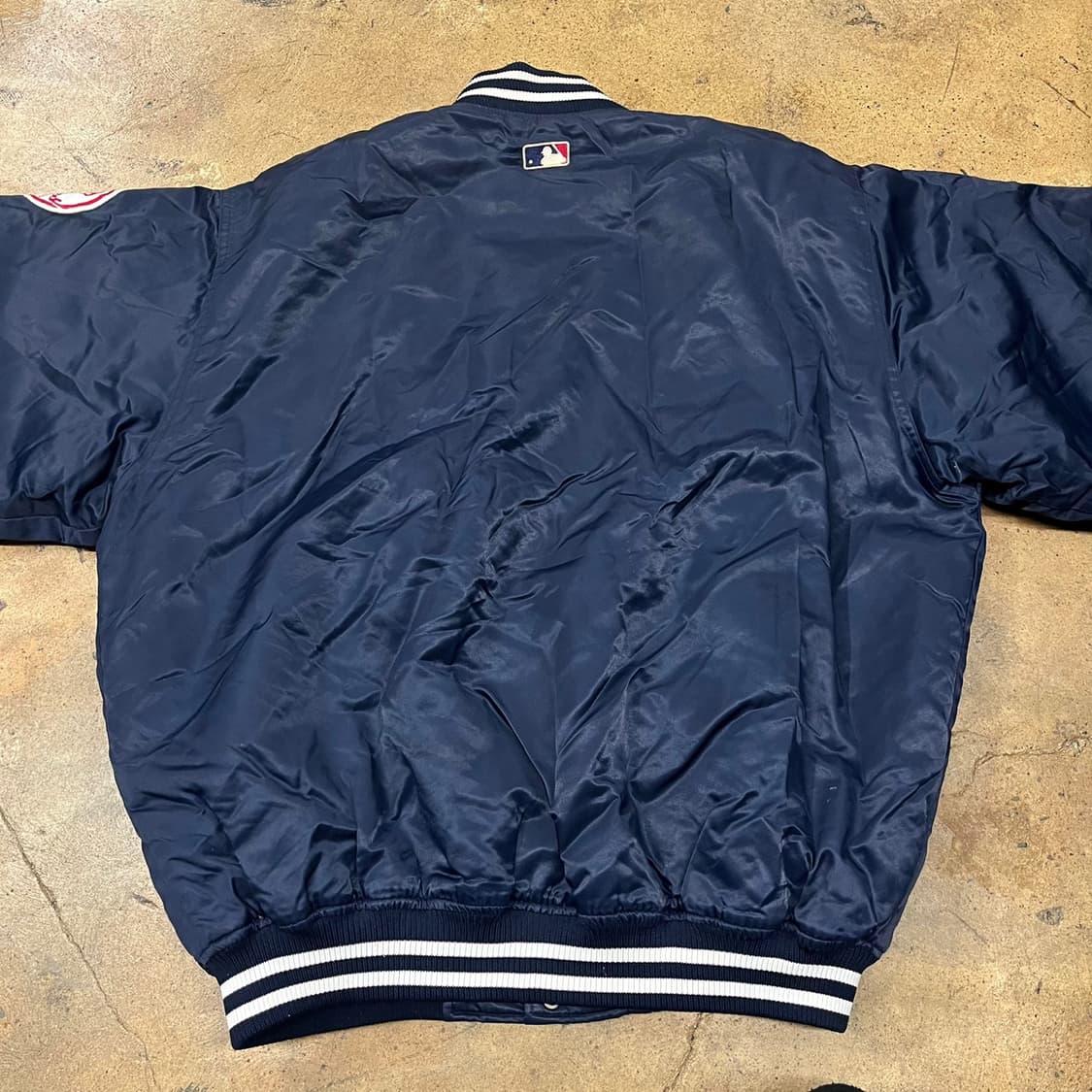 [정품/XL] 쿠퍼스타운컬렉션 마제스틱  양키스 네이비 야구 점퍼 b18 상품이미지4