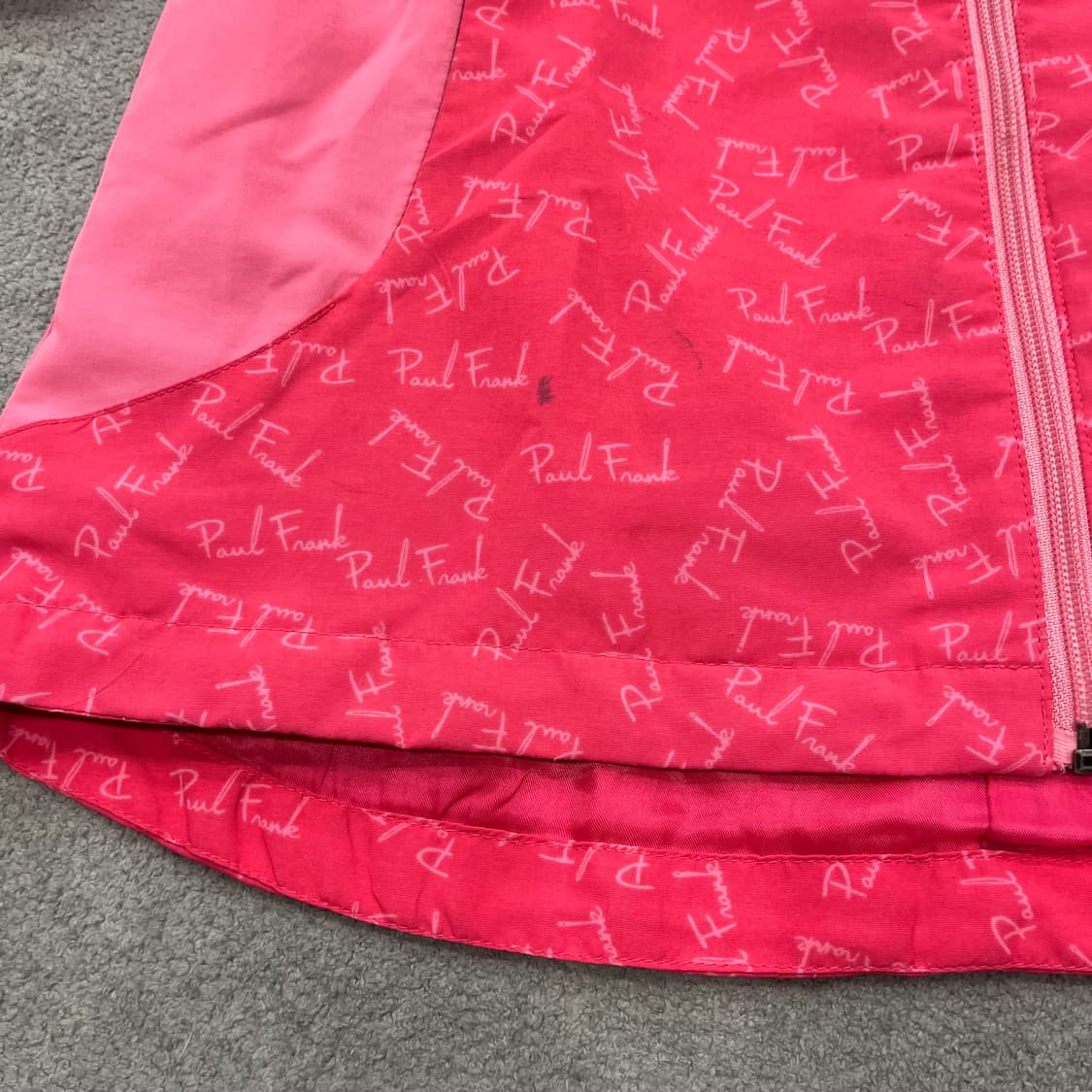 90 폴프랭크 핑크 바람막이 점퍼 상품이미지4