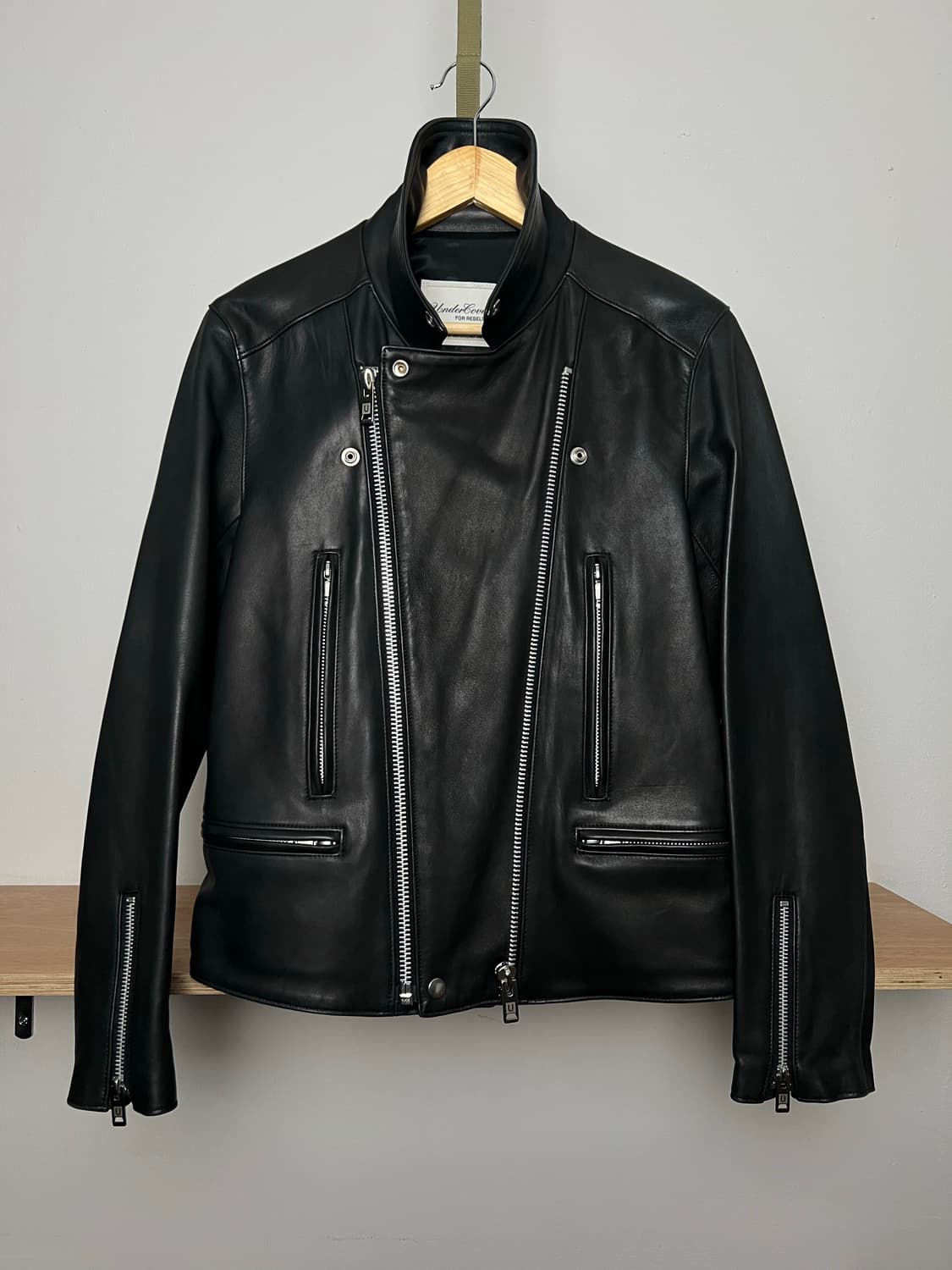 언더커버리즘 18SS 양가죽 더블 라이더자켓 상품이미지3