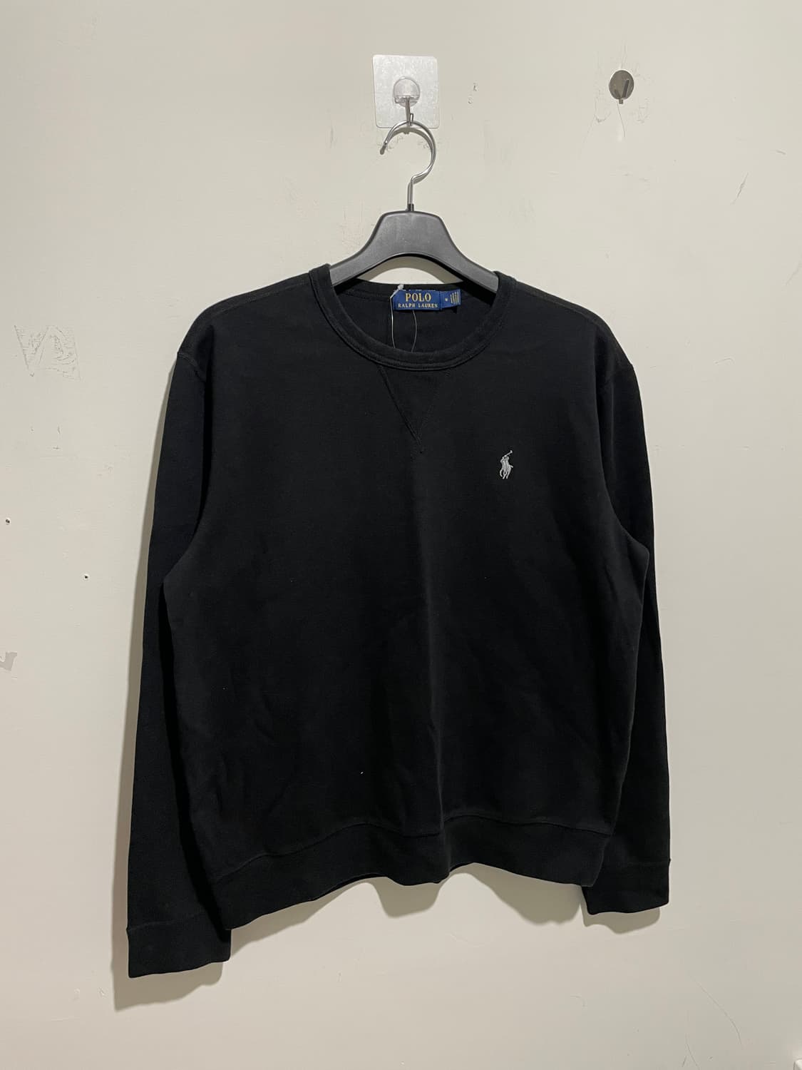 폴로랄프로렌 맨투맨 블랙 상품이미지1