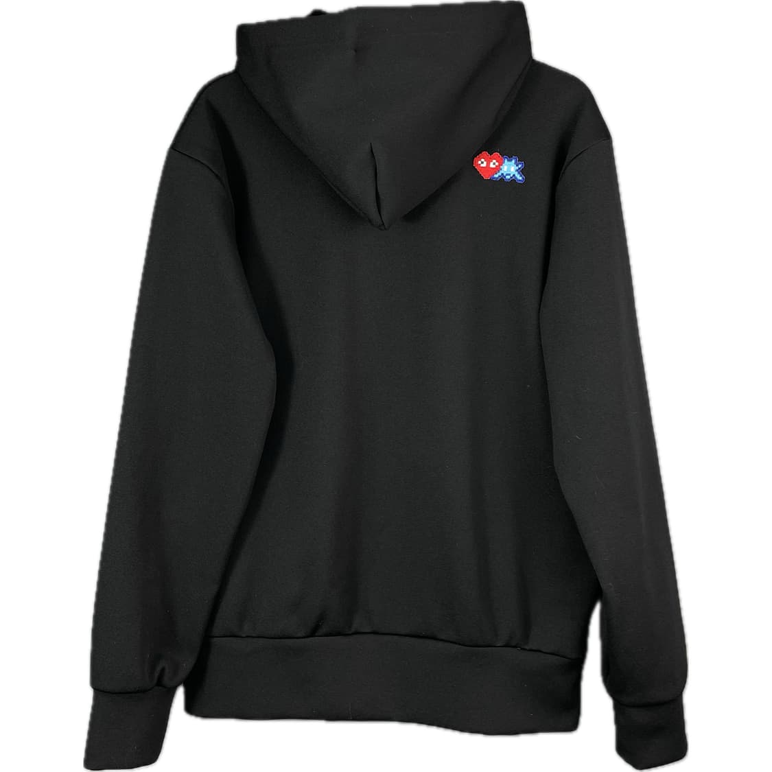 [L] 꼼데가르송X인베이더 픽셀 와펜 후드집업 상품이미지1