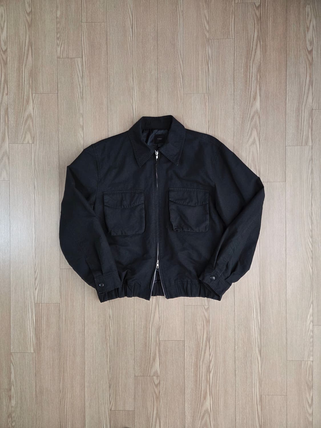 THEY 블랙 투 포켓 카라 재킷 상품이미지1