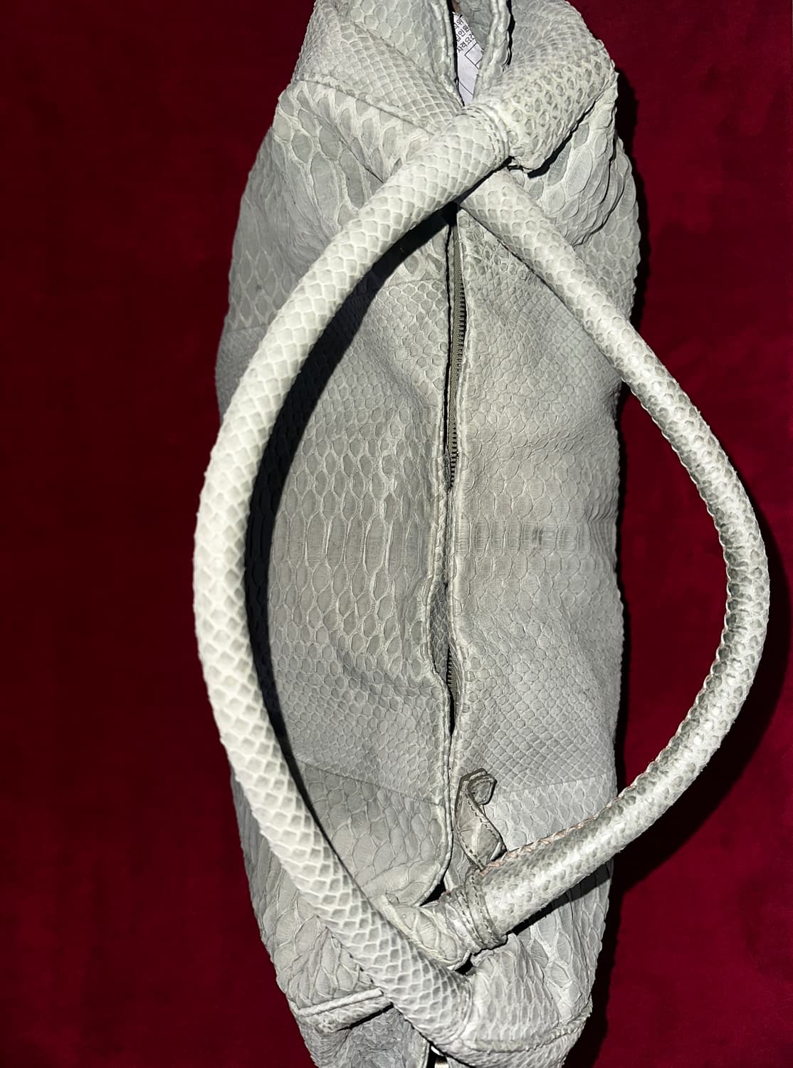 셀라돈 리얼 파이톤 스킨 호보백 상품이미지2