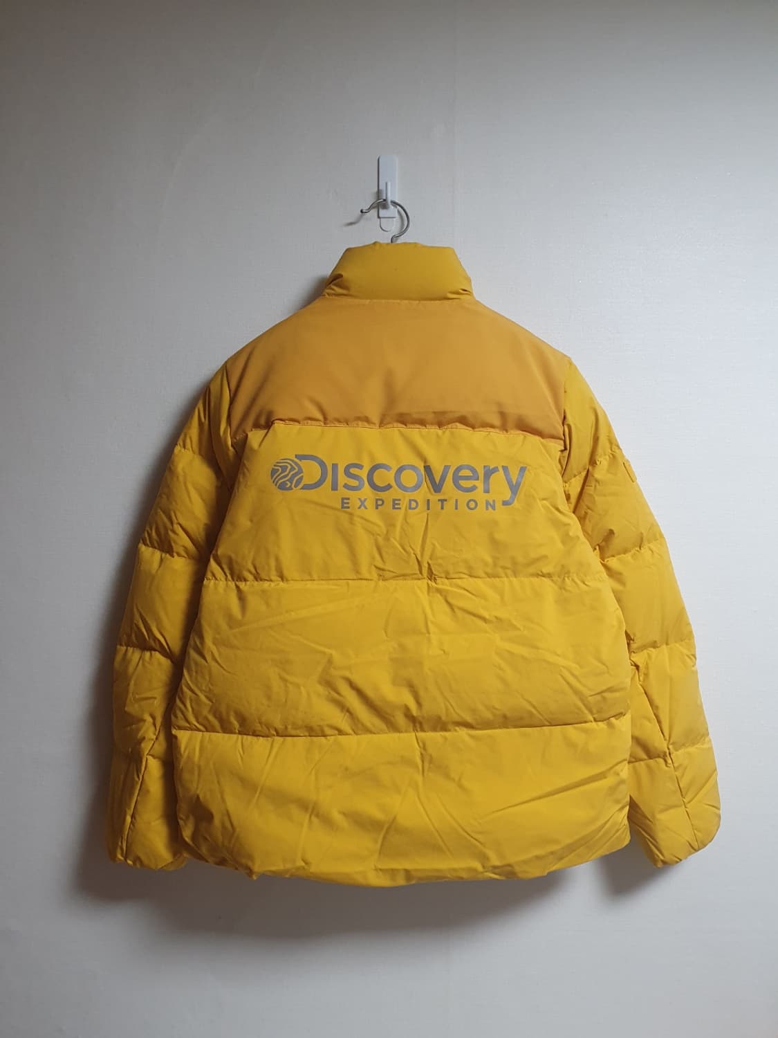 [미사용 새상품] 디스커버리 패딩 RDS 덕다운패딩 머스타드 95 상품이미지4