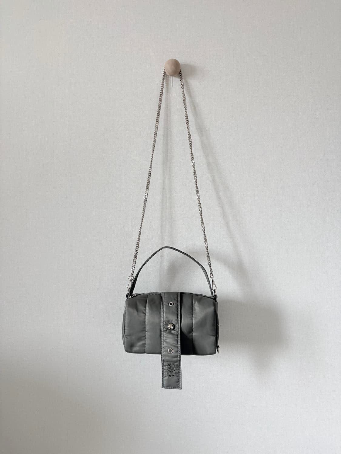 메종크렘 이터너티 박스백 S 카키 상품이미지6