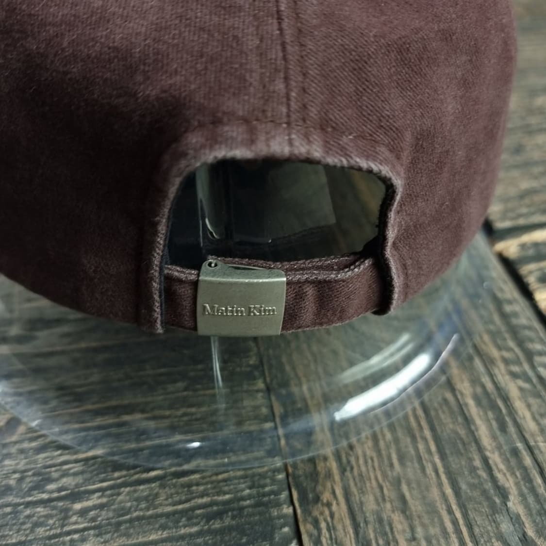 [마뗑킴] 자수 패치 볼캡 초코브라운 M19031 상품이미지6