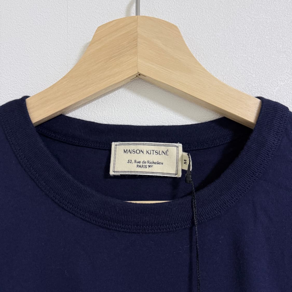 [M] 메종키츠네 반팔 티셔츠 네이비 상품이미지2